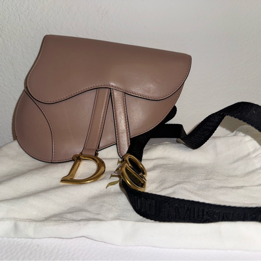 Dior Saddle bag belt